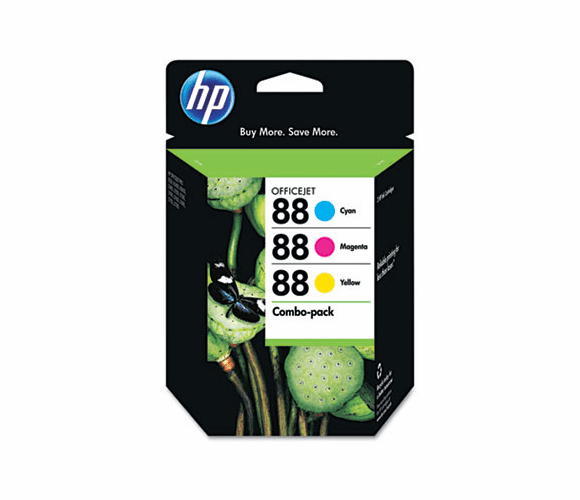 HEWCC606FN CC606FN (HP 88) Ink, 860 Page-Yield, Cyan, Magenta, Yellow, 3/Pack By HEWLETT PACKARD SUPPLIES