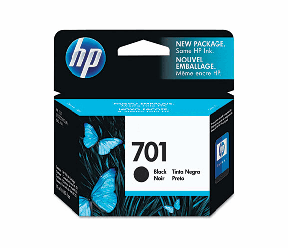 HEWCC635A CC635A (HP 701) Ink, 895 Page-Yield, Black By HEWLETT PACKARD COMPANY