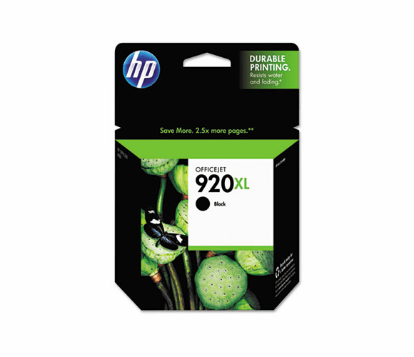 HEWCD975AN CD975AN (HP 920XL) High-Yield Ink, 1200 Page-Yield, Black By HEWLETT PACKARD SUPPLIES