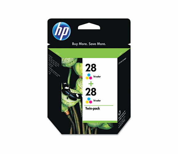 HEWCD995FN CD995FN (HP 28) Ink, 240 Page-Yield, 2/Pack, Tri-Color By HEWLETT PACKARD SUPPLIES