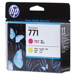 HEWCE018A CE018A (HP 771) Printhead, Magenta, Yellow By HEWLETT PACKARD