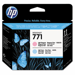 HEWCE019A CE019A (HP 771) Printhead, Light Magenta, Light Cyan By HEWLETT PACKARD