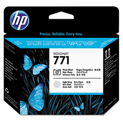 HEWCE020A CE020A (HP 771) Printhead, Photo Black, Light Gray By HEWLETT PACKARD
