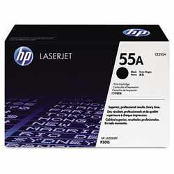 HEWCE255A CE255A (HP 55A) Toner, 6000 Page-Yield, Black By HEWLETT PACKARD