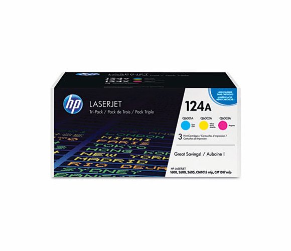 HEWCE257A CE257Toner, 2000 Page-Yield, 3/Box, Cyan; Magenta; Yellow By HEWLETT PACKARD SUPPLIES
