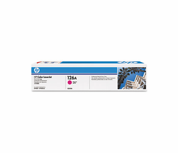 HEWCE313A CE313A (HP-126A) Toner, 1000 Page-Yield, Magenta By HEWLETT PACKARD
