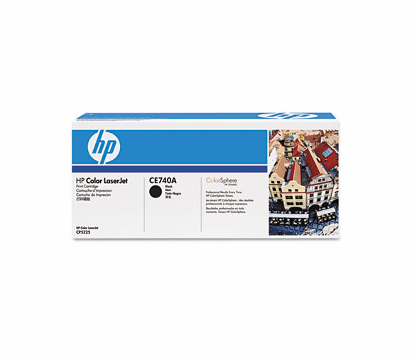 HEWCE740A CE740A (307A) Toner, 7000 Page-Yield, Black By HEWLETT PACKARD SUPPLIES