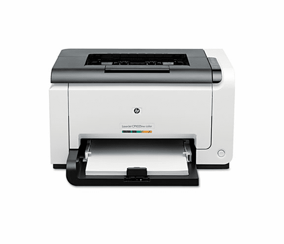 HEWCE914A Color LaserJet Pro CP1025NW Wireless Laser Printer By HEWLETT PACKARD HARDWARE