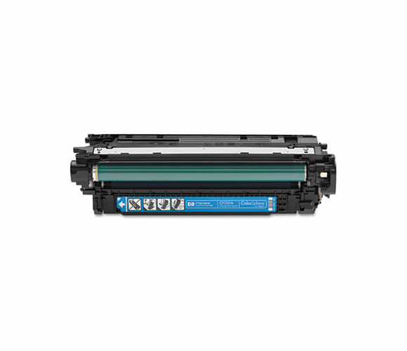 HEWCF031A CF031A Toner, 12500 Page-Yield, Cyan By HEWLETT PACKARD SUPPLIES