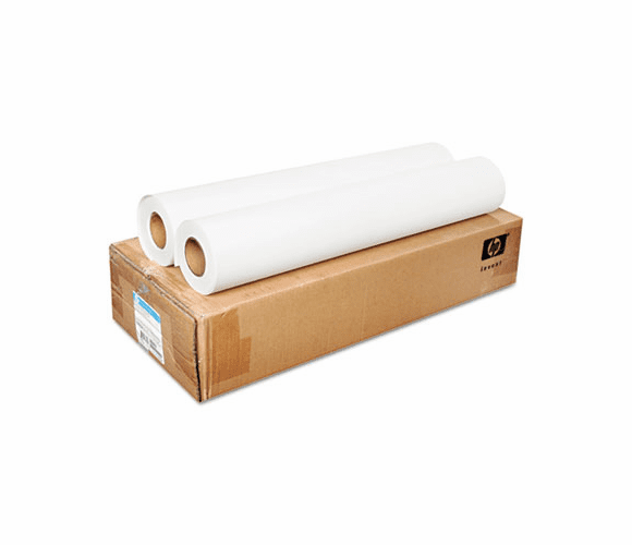 HEWCH022A Everyday Matte Polypropylene Roll Film, 120 g/m2, 2" Core, 24" x 100 ft, White By HEWLETT PACKARD COMPANY