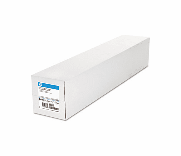HEWCH025A Everyday Matte Polypropylene Roll Film, 2" Core, 42" x 100 ft, White, 2/Carton By HEWLETT PACKARD COMPANY