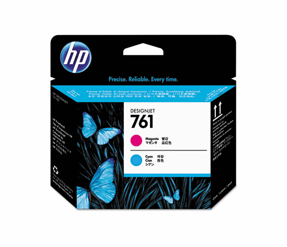 HEWCH646A CH646A (HP 761) Printhead, Cyan, Magenta By HEWLETT PACKARD