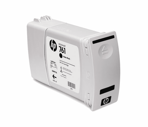 HEWCM991A CM991A (HP 761) Ink, 400 mL, Matte Black By HEWLETT PACKARD
