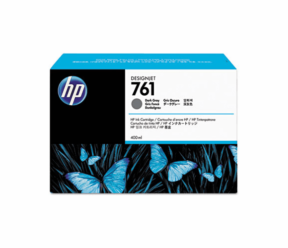 HEWCM996A CM996A (HP 761) Ink, 400 mL, Dark Gray By HEWLETT PACKARD