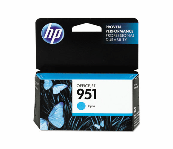 HEWCN050AN140 CN050AN140 (HP-951) Ink, 700 Page-Yield, Cyan By HEWLETT PACKARD