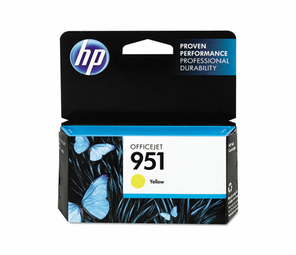 HEWCN052AN140 CN052AN140 (HP-951) Ink, 700 Page-Yield, Yellow By HEWLETT PACKARD