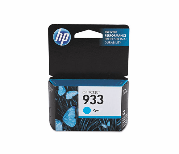 HEWCN058AN140 CN058AN140 (HP 933) Ink, 330 Page-Yield Cyan By HEWLETT PACKARD SUPPLIES