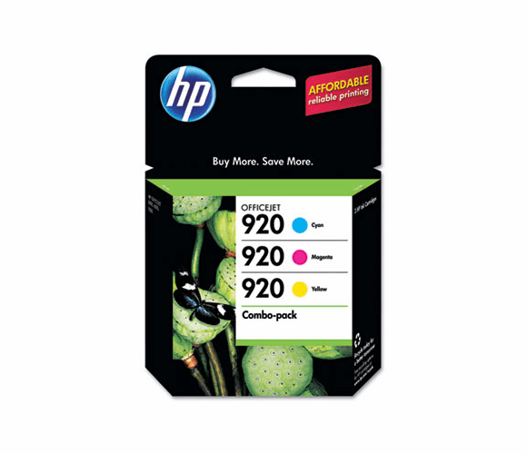 HEWCN066FN CN066FN Ink, 300 Page-Yield, Cyan, Magenta, Yellow, 3/Pack By HEWLETT PACKARD SUPPLIES