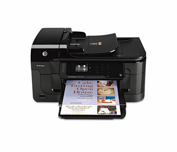 HEWCN557A Officejet 6500A Plus Wireless e-All-in-One Inkjet Printer, Copy/Fax/Print/Scan By HEWLETT PACKARD HARDWARE