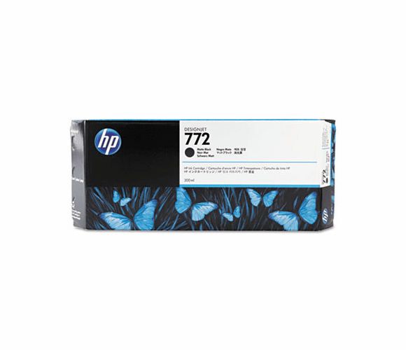 HEWCN635A CN635A (HP772) Ink, 300mL, Matte Black By HEWLETT PACKARD SUPPLIES