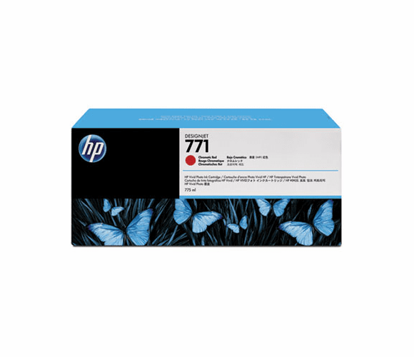 HEWCR251A CR251A (HP 771) Ink, 775 mL, Red, 3/Pk By HEWLETT PACKARD