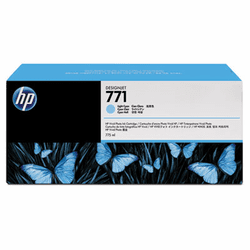 HEWCR255A CR255A (HP 771) Ink, 775 mL, Light Cyan, 3/Pk By HEWLETT PACKARD