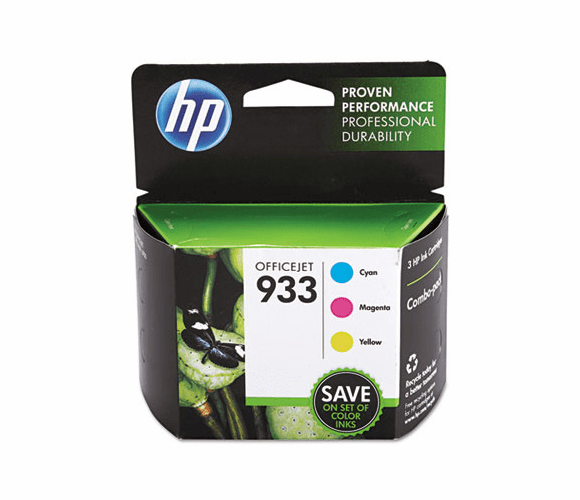 HEWCR313FN140 CR313FN140 (HP 933) Ink, 330 Page-Yield, Cyan, Magenta, Yellow, 3/Pk By HEWLETT PACKARD SUPPLIES
