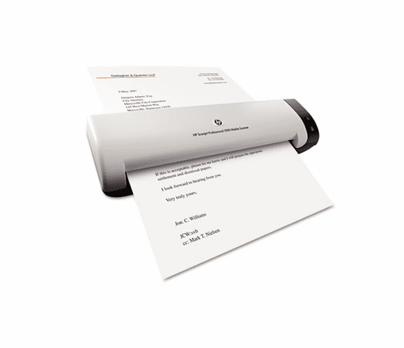 HEWL2722A Scanjet Professional 1000 Mobile Scanner, 600 x 600 dpi By HEWLETT PACKARD refurbished