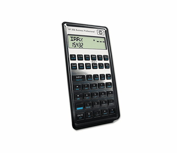HEWNW238AA 30b Financial Calculator, 12-Digit LCD By HEWLETT PACKARD COMPANY