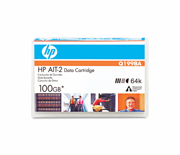 HEWQ1998A 8 mm AIT-2 Cartridge, 230m, 50GB Native/100GB Compressed Capacity By HEWLETT PACKARD
