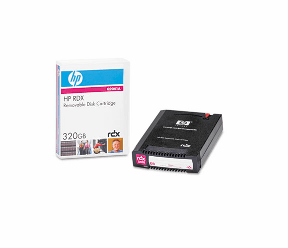 HEWQ2041AA RDX Removable Disk Backup System, USB, 320GB By HEWLETT PACKARD COMPANY