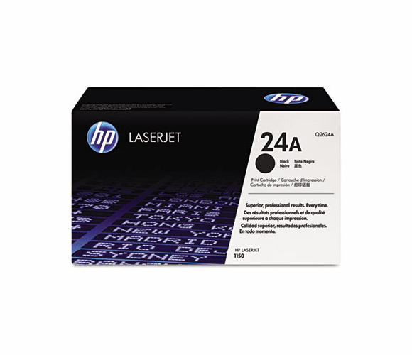 HEWQ2624A Q2624A (HP 24A) Toner, 2500 Page-Yield, Black By HEWLETT PACKARD COMPANY