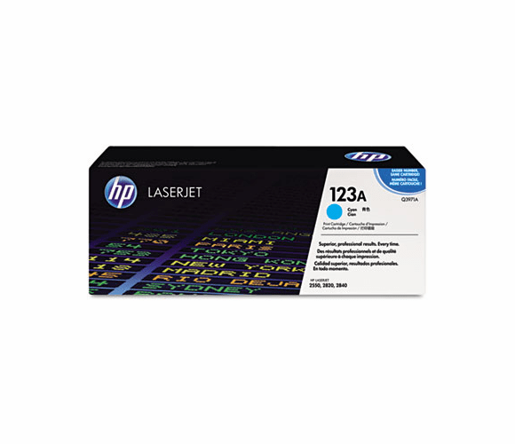 HEWQ3971A Q3971A Toner, 2000 Page-Yield, Cyan By HEWLETT PACKARD COMPANY