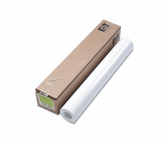 HEWQ5488A Designjet Large Format Paper, 24" x 50 ft, White, Roll By HEWLETT PACKARD COMPANY