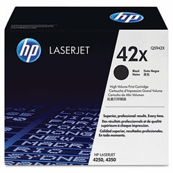 HEWQ5942XG Q5942XG (HP 42X) High-Yield Government Smart Toner, 20,000 Page-Yield, Black By HEWLETT PACKARD COMPANY