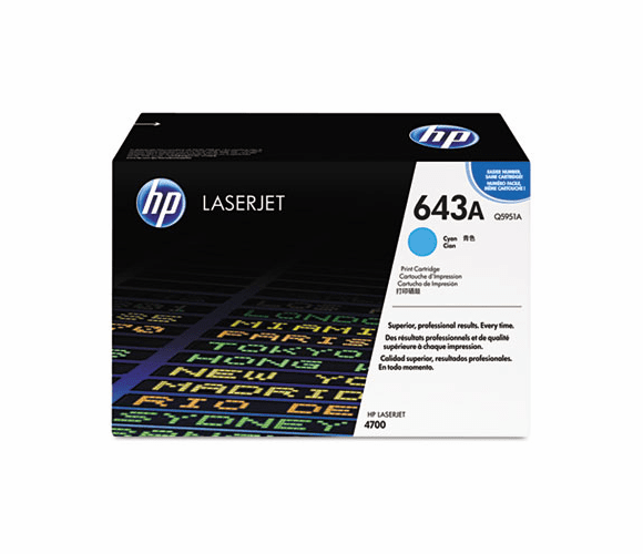 HEWQ5951AG Q5951AG Government Smart Toner, 10,000 Page-Yield, Cyan By HEWLETT PACKARD SUPPLIES