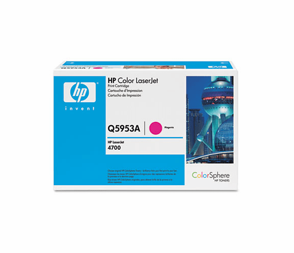 HEWQ5953A Q5953A Toner, 10,000 Page-Yield, Magenta By HEWLETT PACKARD SUPPLIES
