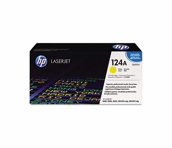 HEWQ6002A Q6002A Toner, 2000 Page-Yield, Yellow By HEWLETT PACKARD COMPANY