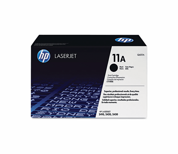 HEWQ6511A Q6511A (HP 11A) Toner, 6000 Page-Yield, Black By HEWLETT PACKARD COMPANY