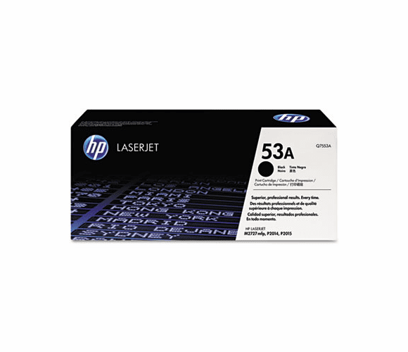 HEWQ7553A Q7553A (HP 53A) Toner, 3,000 Page-Yield, Black By HEWLETT PACKARD COMPANY