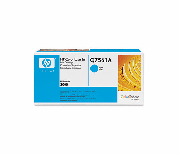 HEWQ7561A Q7561A Toner, 3500 Page-Yield, Cyan By HEWLETT PACKARD COMPANY