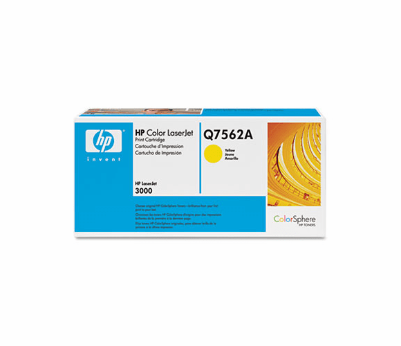 HEWQ7562A Q7562A Toner, 3500 Page-Yield, Yellow By HEWLETT PACKARD COMPANY