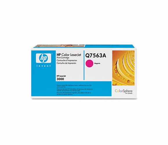 HEWQ7563A Q7563A Toner, 3500 Page-Yield, Magenta By HEWLETT PACKARD COMPANY