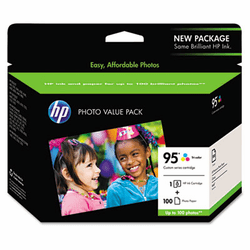 HEWQ7932AN Custom 95 Kit of Vivera Ink Cartridge, 4 x 6 Glossy Premium Paper, 100 Sheets By HEWLETT PACKARD COMPANY