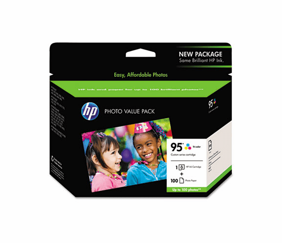 HEWQ7932AN Custom 95 Kit of Vivera Ink Cartridge, 4 x 6 Glossy Premium Paper, 100 Sheets By HEWLETT PACKARD COMPANY