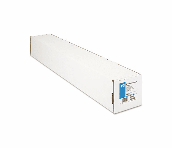 HEWQ8671A Professional Matte Canvas Paper Roll, 36" x 50 ft, White By HEWLETT PACKARD COMPANY
