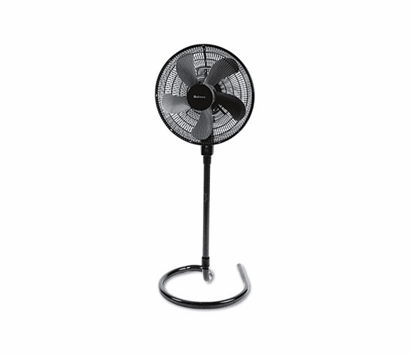 HLSHASF1515 16" Three-Speed Adjustable Oscillating Floor Fan, Metal and Plastic, Black By HOLMES PRODUCTS