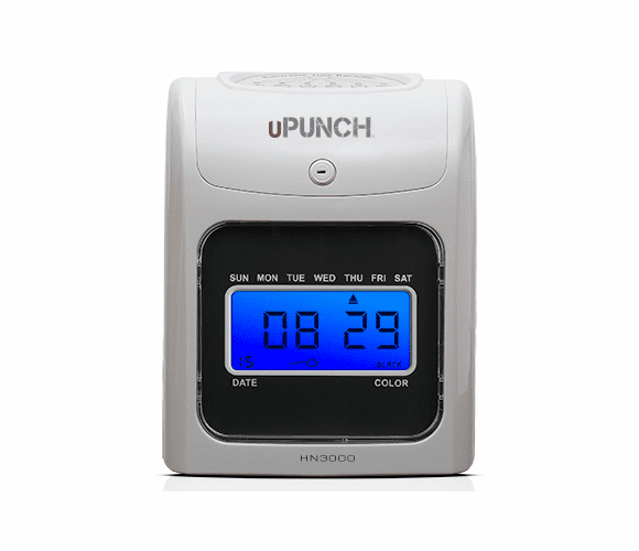 HN3000 Electronic Time Clock By uPunch