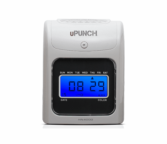 HN4000 Electronic Calculating Time Clock By uPunch