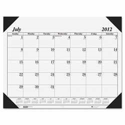 HOD12502 Economy 14-Month Academic Desk Pad Calendar, 22 x 17, 2012-2013 By HOUSE OF DOOLITTLE